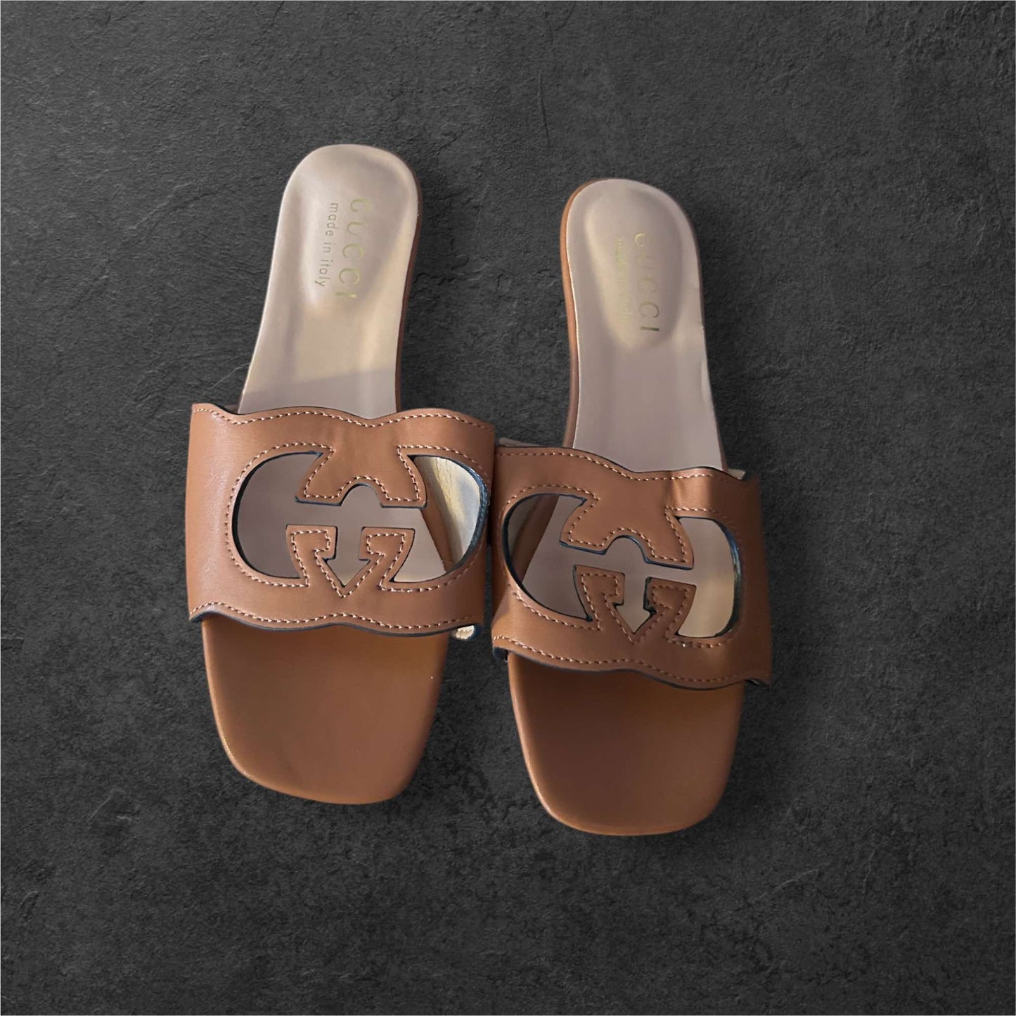 Open Toe Slip-ons